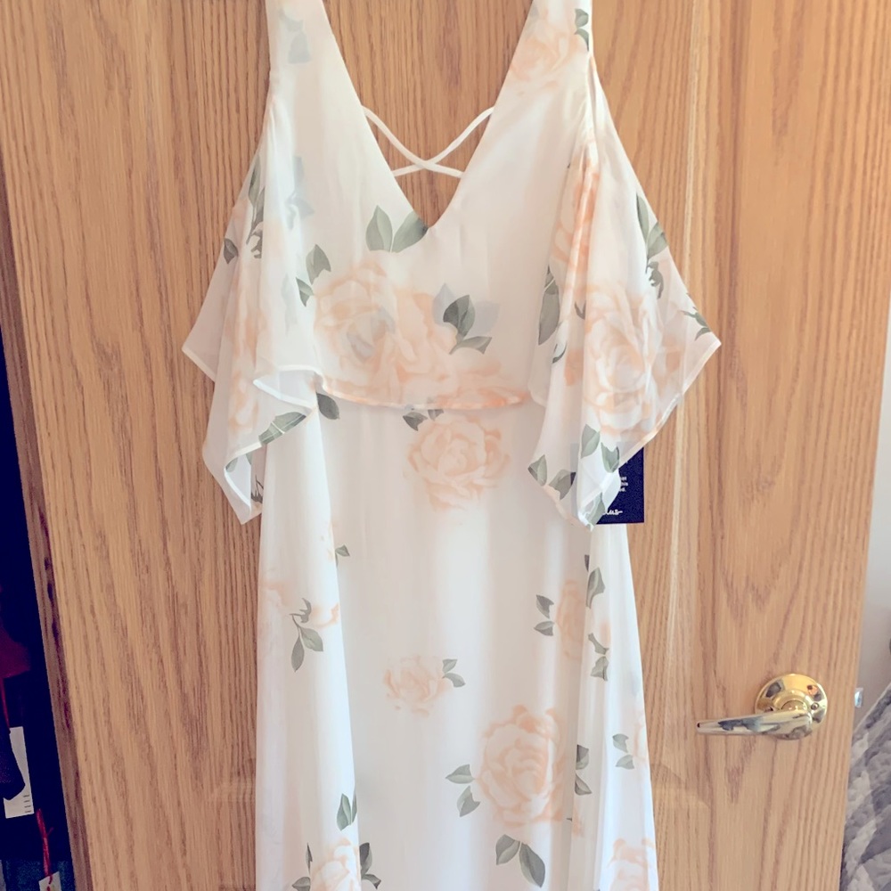 Lulu's Dresses Lulus The Very Thought Of You Floral Maxi Dress
